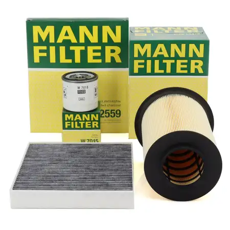 MANN Filterset Filterpaket f&uuml;r FORD C-Max DM2 1.8 122/125 PS + 2.0 145 PS
