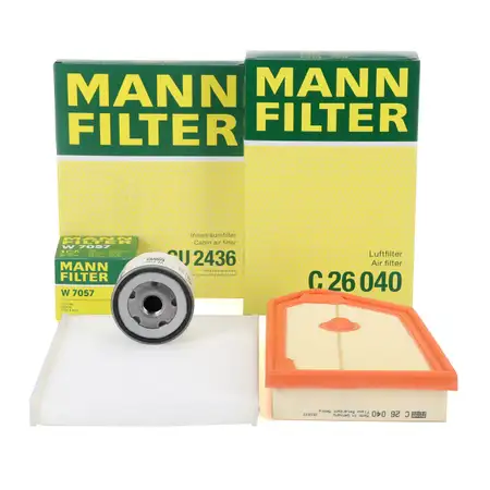 MANN Filterset f&uuml;r FORD Fiesta 7 Puma Tourneo / Transit Courier V769 1.0 EcoBoost
