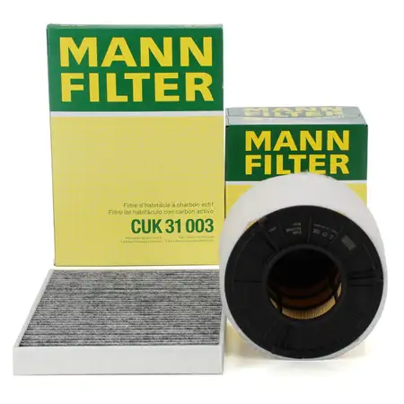 MANN Filter-Set 2-tlg f&uuml;r AUDI A4 B9 A5 F5 Q5 FY 2.0/30/35/40 TDI 122-204 PS
