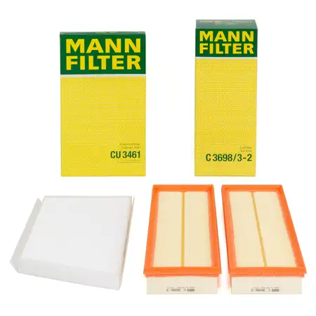 MANN Filter-Set 2-tlg f&uuml;r MERCEDES W203 S203 CL203 C209 A209 M112 M113 M272 M273