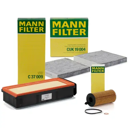 MANN Filter-Set 3-tlg f&uuml;r BMW X3 F25 ab 11.2010 X4 F26 xDrive30d xDrive35d 211-313 PS N57