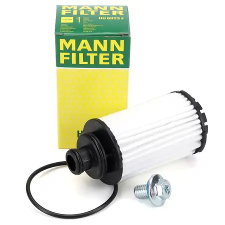 MANN HU6023z Oil Filter + Screw for OPEL Insignia A, B, Zafira C, Cascada, Antara 2.0 CDTI