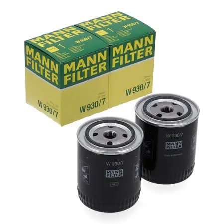 2x MANN W930/7 &Ouml;lfilter f&uuml;r CASE / IHC 744 833 844 INTERNATIONAL HARV. 743 844