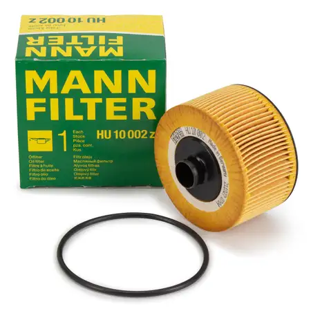 MANN HU10002z &Ouml;lfilter f&uuml;r MERCEDES DACIA NISSAN RENAULT SMART 0.9-1.3 Benziner