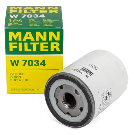 MANN W7034 &Ouml;lfilter f&uuml;r FORD Transit Tourneo V362 V363 V710 2.0 EcoBlue 2007929