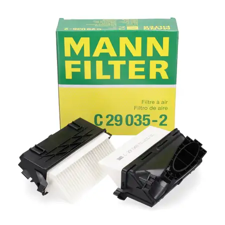 MANN Luftfiltersatz f&uuml;r MERCEDES W204 W212 W213 W221 W222 X204 X253 OM642 6420940000