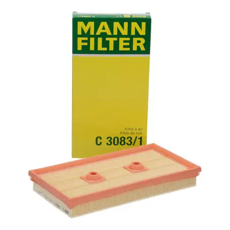 MANN C3083/1 Luftfilter f&uuml;r VW Golf 5 Passat B6 Touran AUDI A3 8P 1.6 FSI 115 03C129620B