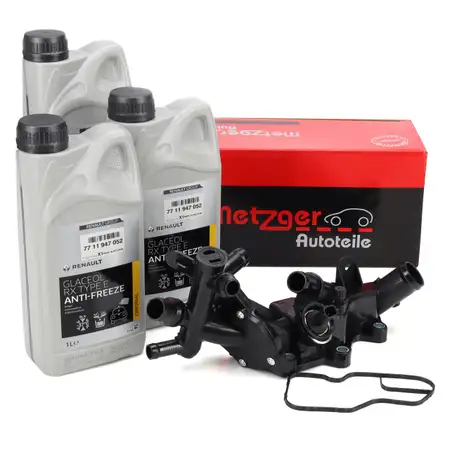 METZGER Thermostatgeh&auml;use Sensor 3L ORIGINAL Frostschutz f&uuml;r MERCEDES RENAULT 0.9-1.2 TCe