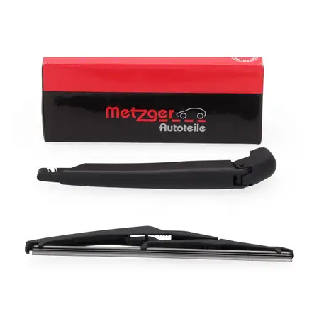METZGER Heckwischerarm + Kappe + Heckwischer f&uuml;r FIAT 500X 500e JEEP Renegade SUV 52078899