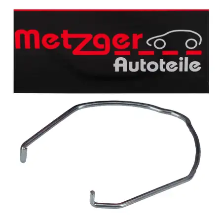 METZGER Halteklammer Ladeluftschlauch f&uuml;r VW Golf 4 Touareg 7P AUDI A4 B8 A6 C6 1J0145769C
