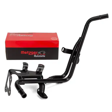 METZGER 4010580 K&uuml;hlwasserrohr f&uuml;r VW Polo 5 SEAT Ibiza 4 SKODA Fabia 2 1.2 TDI 6R0121070J