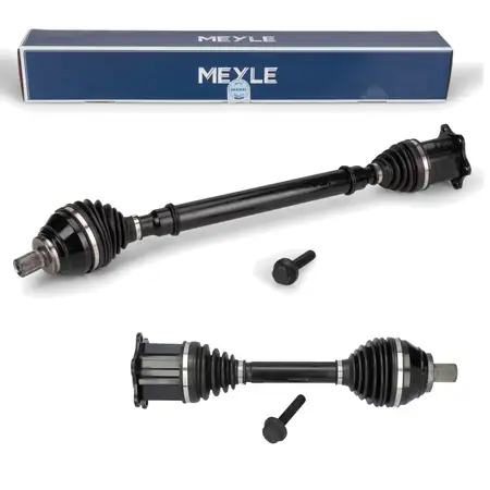 2x MEYLE Antriebswelle Gelenkwelle f&uuml;r VW Golf 5 6 Passat B6 B7 Touran 1T AUDI A3 8P vorne