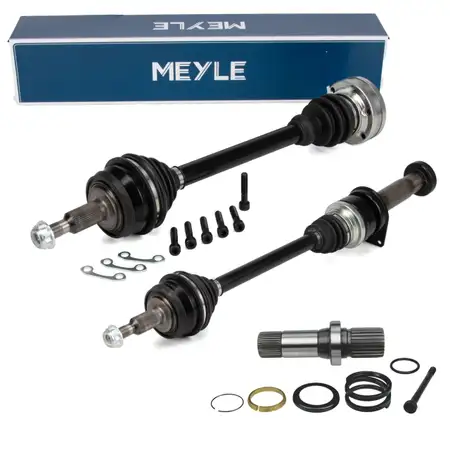 2x MEYLE Antriebswelle + Steckwelle f&uuml;r VW Multivan Transporter T5 2.0 1.9 TDI vorne