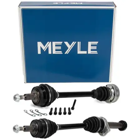2x MEYLE Antriebswelle f&uuml;r VW Multivan Transporter T5 T6 2.0 TDI 5-Gang Schaltung vorne