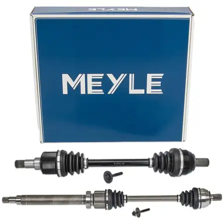 2x MEYLE Antriebswelle f&uuml;r FORD Focus 2 C-Max (DM2) 1.6 1.8 mit 5-Gang Schaltung vorne