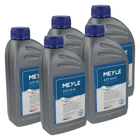 5L 5 Liter MEYLE 0140192300 ATF III-H Getriebe&ouml;l Automatikgetriebe&ouml;l