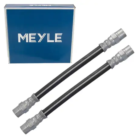 2x MEYLE 1006110002 Bremsschlauch f&uuml;r VW Golf 1 2 Jetta 1 2 PB2 B3/B4 T4 hinten 171611775