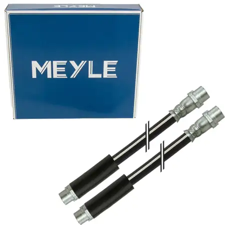 2x MEYLE 1006110016 Bremsschlauch f&uuml;r AUDI 80 90 Cabrio Coupe B3 B4 Fgst. vorne 893611707