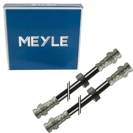 2x MEYLE 1006110038 Bremsschlauch f&uuml;r VW Polo 3 6N1 10.1994-10.1999 hinten 6N0611775A