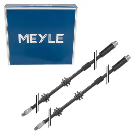 2x MEYLE 3005250005 Bremsschlauch f&uuml;r BMW 1er E81/82/87/88 E90/91/92/93 vorne 34306767458