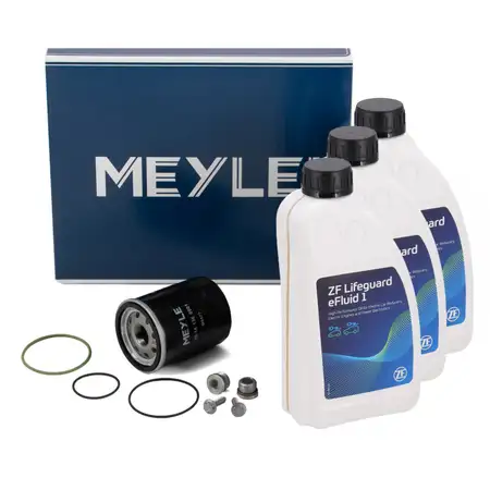 MEYLE Getriebefilter Satz DRIVE-UNIT + 3L ZF Getriebe&ouml;l f&uuml;r TESLA Model S 3 X Y