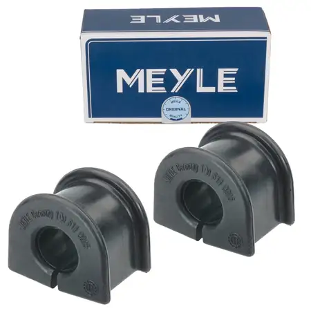 2x MEYLE 1005110015 Stabilisatorlager Lagerung f&uuml;r AUDI A4 B6 8E 8H Hinterachse 4B0511327