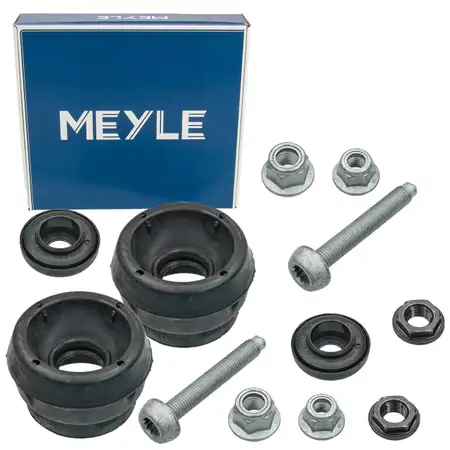 2x MEYLE Federbeinlager + W&auml;lzlager f&uuml;r VW Polo 5 Up 8X Ibiza 4 Mii Citigo Fabia 2 vorne
