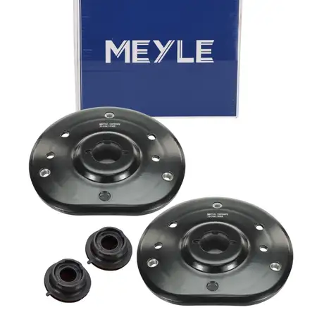 2x MEYLE Federbeinlager + W&auml;lzlager f&uuml;r FORD Mondeo 4 MK4 Galaxy S-Max Wa6 vorne
