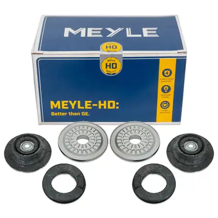 2x MEYLE HD VERST&Auml;RKT Federbeinlager + W&auml;lzlager f&uuml;r VW Multivan Transporter T5 T6 vorne
