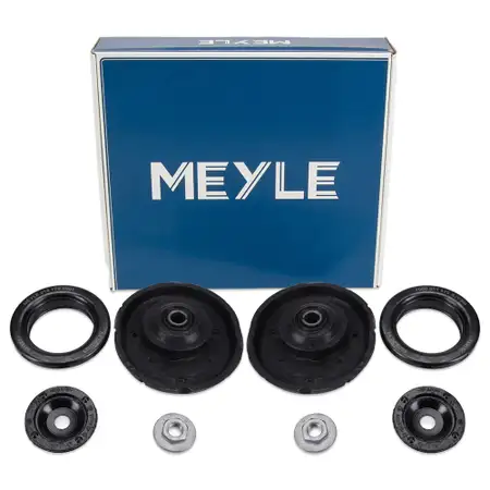 2x MEYLE 11146410025 Strut Mount + Ball Bearing for PSA C3 2 208 1 OPEL Crossland 10 (front)