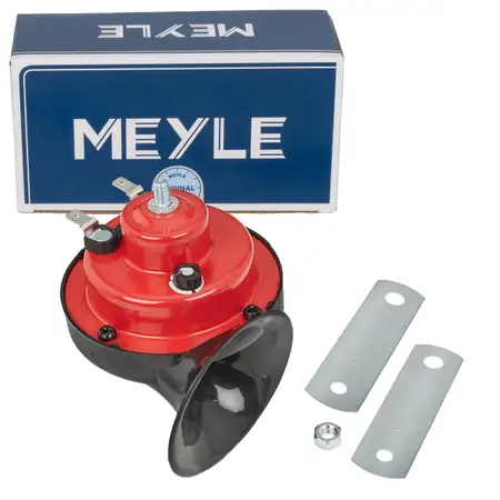 MEYLE 1009510004 Horn Fanfare Signalhorn + Halter f&uuml;r VW AUDI SEAT SKODA TESLA