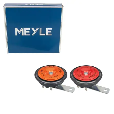 MEYLE 1009510008 Horn Set Fanfare Signalhorn + Halter f&uuml;r AUDI SEAT VW OPEL FORD BMW