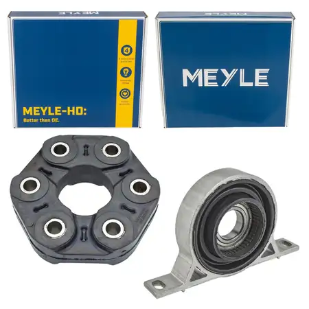 MEYLE HD VERST&Auml;RKT Gelenkscheibe + Mittellager f&uuml;r BMW 5er E60 E61 520i N43 520d M47 N47