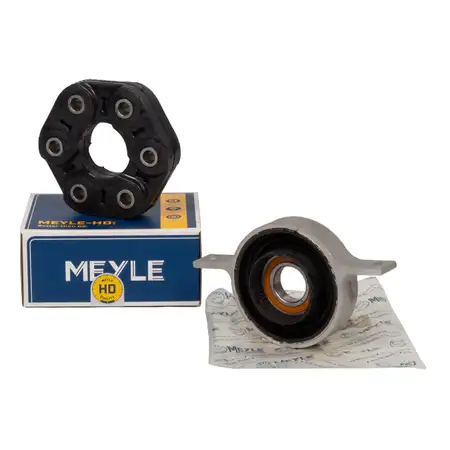 MEYLE HD Gelenkscheibe + Mittellager f&uuml;r BMW E81-88 F20 F21 E90-93 F30 F31 F32-36 X1 E84
