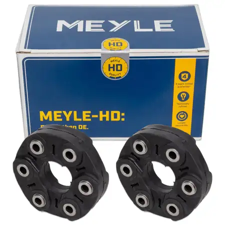 2x MEYLE HD VERST&Auml;RKT Gelenkscheibe f&uuml;r BMW E81 F20 E90 F30 F32 F10 G30 F12 G32 X1 E84