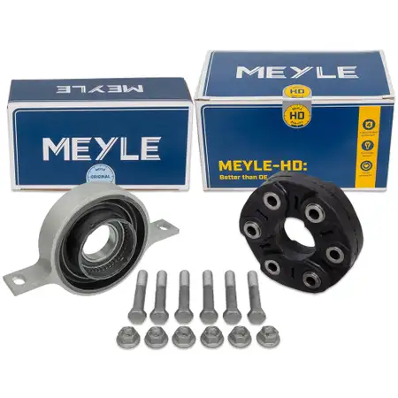 MEYLE HD Ball Joint Washer Repair Kit + Center Bearing for BMW E81-88 135i, 123d; E90-93 35i, 325-35d