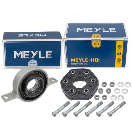 MEYLE HD Ball Joint Washer Repair Kit + Center Bearing for BMW 1 Series E81, E82, E88 123d (model year 2009 and later)