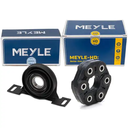 MEYLE HD VERST&Auml;RKT Gelenkscheibe + Mittellager f&uuml;r BMW 3er E36 316-320i mit Automatik