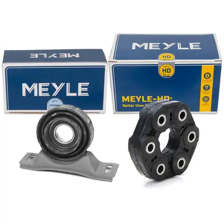 MEYLE HD Gelenkscheibe + Mittellager f&uuml;r BMW 3er E30 / Cabrio 316-325i 324d bis 08.1987