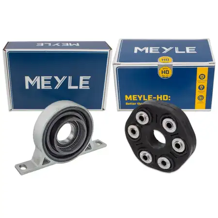 MEYLE HD Gelenkscheibe + Mittellager f&uuml;r BMW E60 E61 540i 550i 525-535d E63 E64 650i 635d