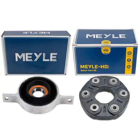 MEYLE HD Gelenkscheibe + Mittellager f&uuml;r BMW 3er E90 E91 E92 325xi 330xi 335xi 320d xDrive