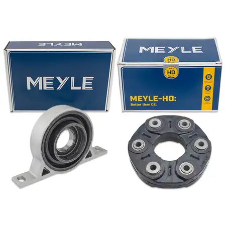 MEYLE HD VERST&Auml;RKT Gelenkscheibe + Mittellager f&uuml;r BMW 5er E60 E61 525xi 530xi 525xd 530xd