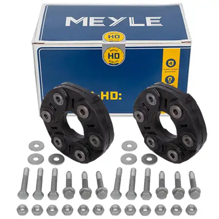 2x MEYLE HD VERST&Auml;RKT Gelenkscheibe f&uuml;r BMW 3er E90 E91 E92 330d 330xd 231/245 PS