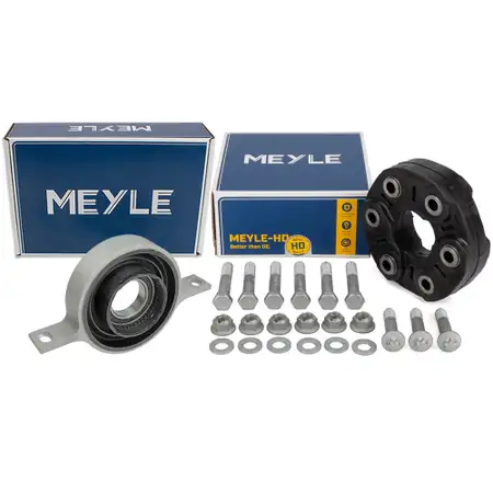 MEYLE HD Gelenkscheibe Rep.-Satz + Mittellager f&uuml;r BMW E81/82/88 135i 123d E90-93 335i