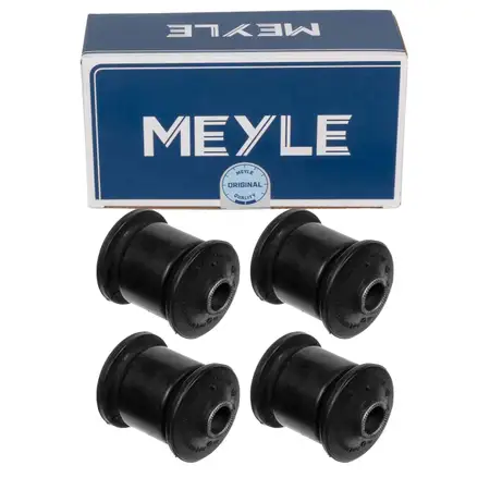 4x MEYLE 1005010033 Achsk&ouml;rperlager Gummilager f&uuml;r VW Transporter Hinterachse 251501131A