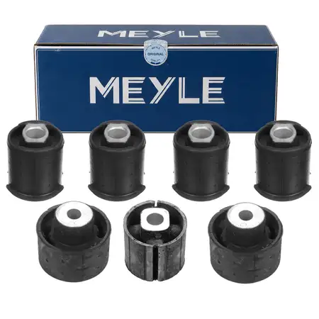 7x MEYLE Achsk&ouml;rperlager f&uuml;r BMW 5er E39 Limousine 520-540i M5 520-530d Hinterachse