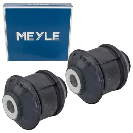 2x MEYLE Querlenkerlager f&uuml;r AUDI A4 B6 B7 A6 SEAT Exeo 3R Hinterachse vorne unten au&szlig;en