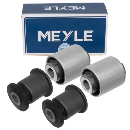 4x MEYLE Querlenkerlager f&uuml;r VW California Transporter T4 Vorderachse vorne + hinten unten