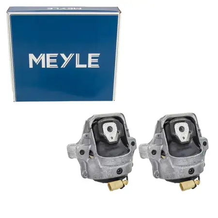 2x MEYLE 1001991404/S Motorlager f&uuml;r AUDI A4 B8 A5 8T Q5 8R PORSCHE Macan 2.0 TFSI vorne