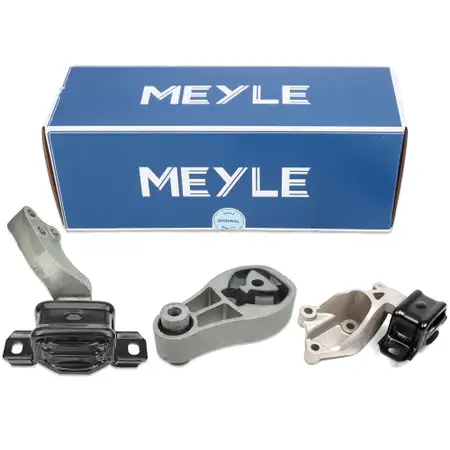 3x MEYLE Motorlager Motorhalter f&uuml;r SMART ForTwo (451) 0.8 CDI 45/54 PS OM660